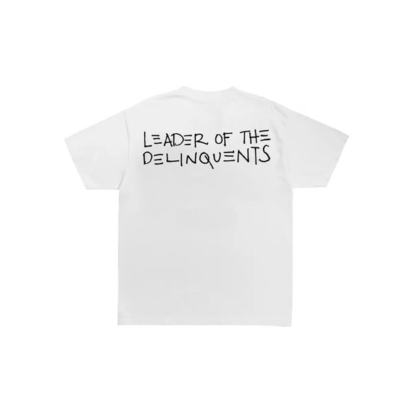 Kid Cudi TShirt CO Virgil Abloh Pulling strings White NEW - Picture 2 of 9